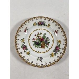Copeland Spode Peplow R8542 Yellow Trim 6.25” Fruit Dessert Bread Plate  #27